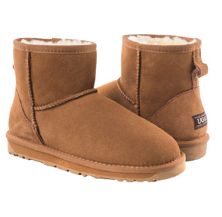 ozwear UGG 女士短筒雪地靴 OB360 经典款 栗色 38