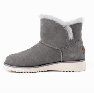 Ozwear UGG 女士短筒雪地靴 OB505 灰色 35