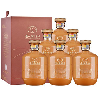 MOUTAI 茅台 白金老酱酒 N5 豪金 53%vol 酱香型白酒 500ml*6瓶 整箱装