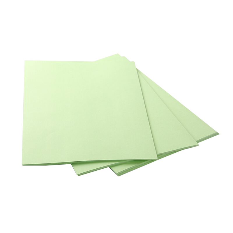 彩色打印纸_亚太森博 拷贝可乐 a4彩色复印纸 淡绿色 80g 100张/包