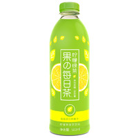 元气森林 果の每日茶系列 绿茶饮料 柠檬味 500ml*15瓶 整箱装