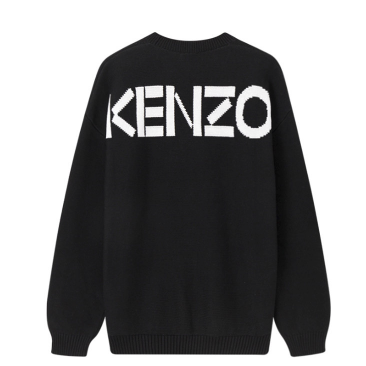 kenzo 高田贤三 男士logo圆领针织衫