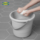 IKEA宜家PEPPRIG 佩普里格清洗用盆水桶脸盆
