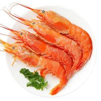 八帅聚天鲜 冷冻阿根廷红虾 进口海鲜大虾  300g *5件