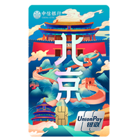 CHINA CITIC BANK 中信银行 颜系列 信用卡金卡 城市版 北京款