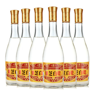 景芝 白干老黄皮49度480ml*6瓶整箱白酒节日口粮酒酒水（新包装） 49度 500mL 6瓶 老白干整箱装