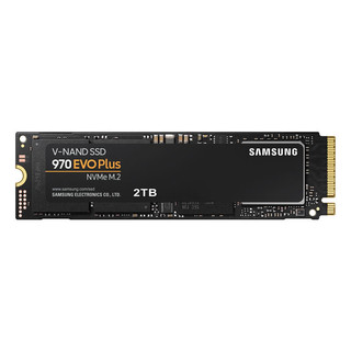 SAMSUNG 三星 970 EVO Plus NVMe M.2 固态硬盘 2TB（PCI-E3.0）