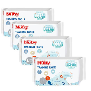 Nuby 努比 海洋系列 拉拉裤 L4片