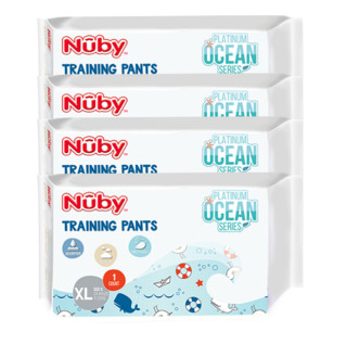 Nuby 努比 海洋系列 拉拉裤 XL4片