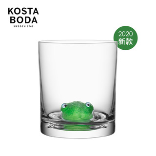 KOSTA BODA New Friends新朋友系列 水晶动物玻璃杯 雪狐 350ml-450ml