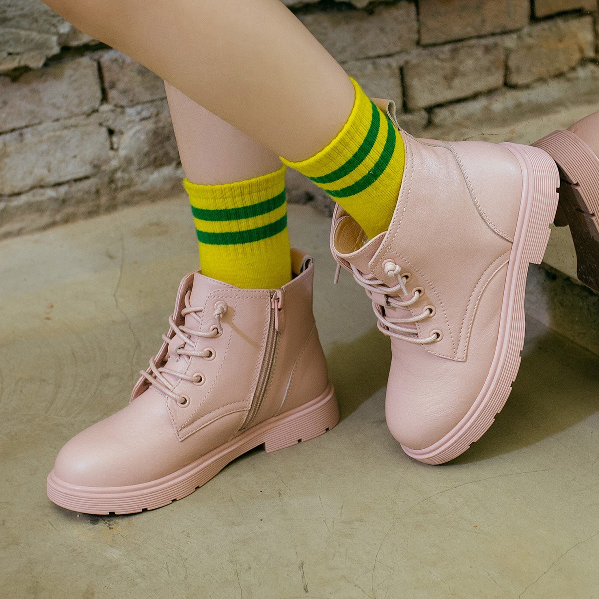 followme富罗迷女童马丁靴