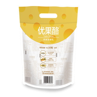 JUNLEBAO 君乐宝 优果酪 风味发酵乳 黄桃沙棘味 100g*8袋