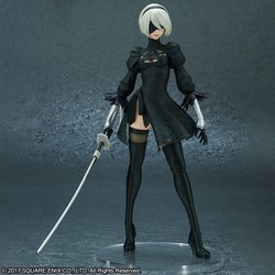 心得 Nier Automata 寄葉2號b型 2b Dx版flare 圖多 綜合公仔玩具討論區哈啦板 巴哈姆特