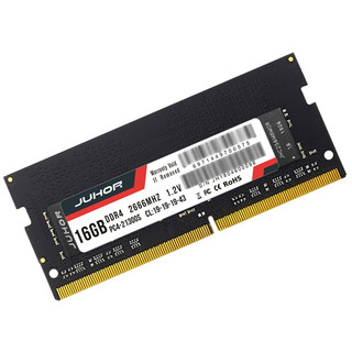 JUHOR 玖合 DDR4 2666MHz 笔记本内存 普条 16GB