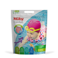 Nuby 努比 游泳拉拉裤 L3片 女宝宝