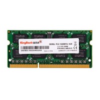 KINGBANK 金百达 DDR3L 1600MHz 笔记本内存 普条 绿色 4GB