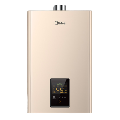 美的midea13升燃气热水器天然气水气双调恒温主动防漏气智能变升eco