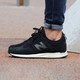 new balance 247系列 WRL247WN 女款低帮运动小黑鞋