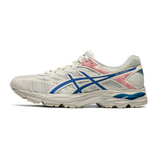 ASICS 亚瑟士 Gel-Flux 4 男子跑鞋 1011A614-109 米色/蓝色 42.5