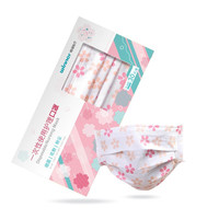 winner 稳健 一次性护理口罩 30片 粉樱花