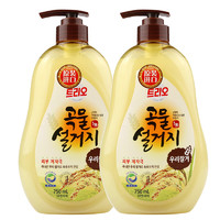 AEKYUNG 爱敬 洗洁精 750ml*2瓶 谷香型