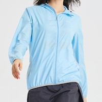 DECATHLON 迪卡侬 HELIUM 100 女子防晒衣 8572813 蓝色 XS