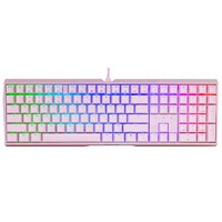 樱桃/CHERRY MX3.0机械键盘粉色RGB游戏办公机械键盘青轴键帽