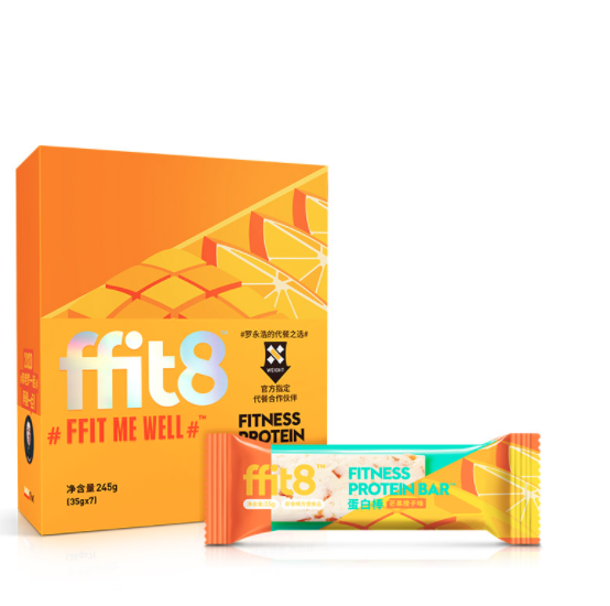 ffit8 蛋白棒 芒果橙子口味 35g*7支