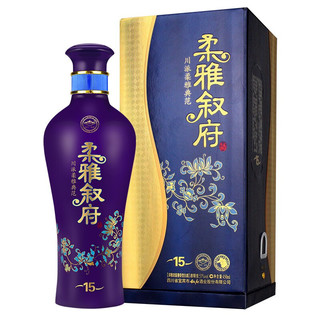 XUFU 叙府 柔雅 15 53%vol 兼香型白酒 450ml 礼盒装