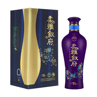 XUFU 叙府 柔雅 15 53%vol 兼香型白酒 450ml 礼盒装