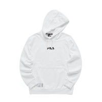 FILA 斐乐 Originale系列 男子运动卫衣 T11M113204F-WT 白色 L