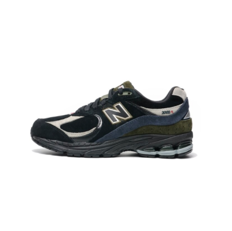 new balance 2002R 中性 跑鞋 ML2002R9 黑蓝/墨绿 40