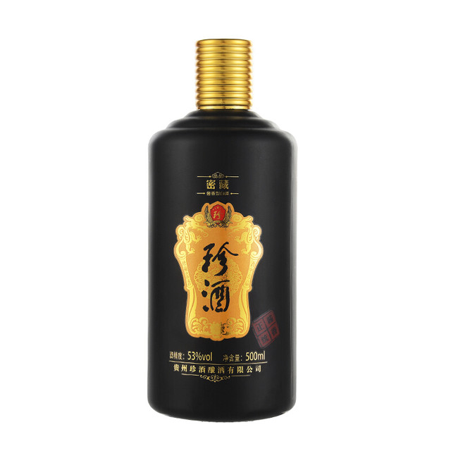 KWEICHOW ZHENJIU 珍酒珍藏系列53%vol 酱香型白酒500ml 单瓶装