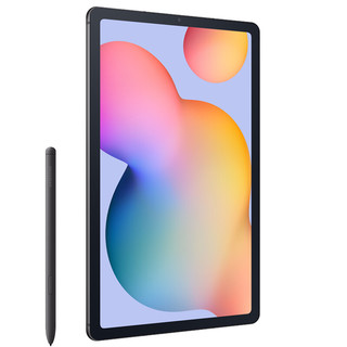 SAMSUNG 三星 Galaxy Tab S6 Lite 10.4英寸 Android 平板电脑(2000*1200dpi、猎户座9611、4GB、128GB、LTE版、牛津灰、SM-P615C)