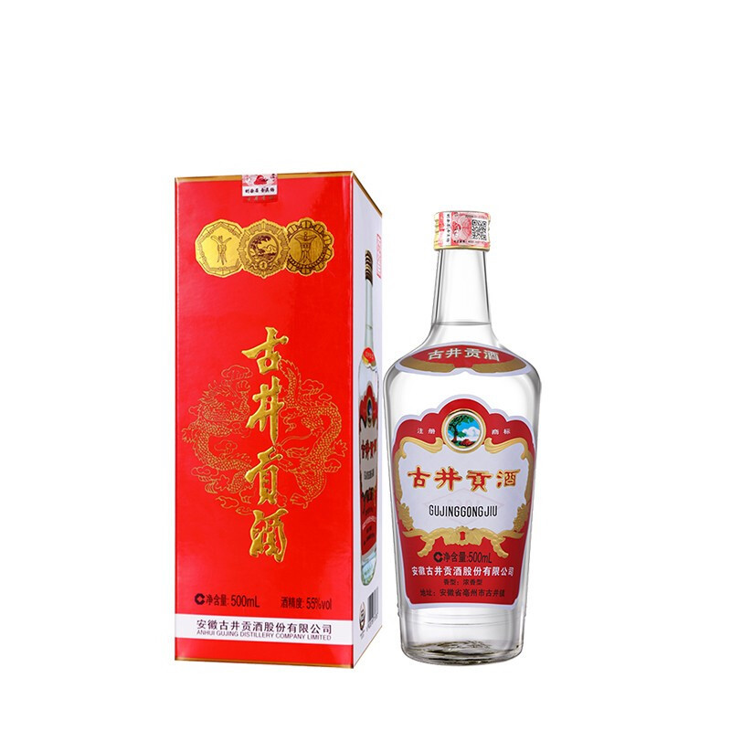 中国名酒   古井貢酒   500ml    55° 楽天市場】白酒 古井貢酒（50度）500ml : 横浜中華街中国超級市場