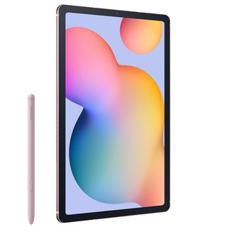 SAMSUNG 三星 Galaxy Tab S6 Lite 10.4英寸 Android 平板电脑(2000*1200dpi、猎户座9611、4GB、128GB、LTE版、樱花粉、SM-P615C)