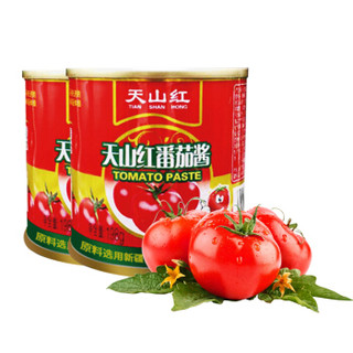有券的上：天山红 新疆番茄酱 198g*2桶