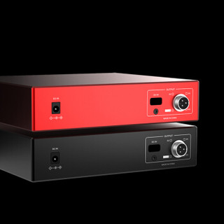 Quloos 乾龙盛音箱 乾龙盛（QULOOS） PS1定制品直流再生电源处理器DC12V可定制供QA390使用电压超线性电源 红色（DC5.5