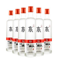 华都 北京二锅头 一起赢 53%vol 清香型白酒 500ml*6瓶 整箱装