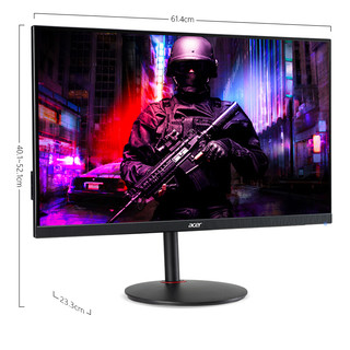 acer 宏碁 暗影骑士系列 XV272U P 27英寸 IPS FreeSync 显示器(2560×1440、144Hz、95%DCI-P3、HDR400)