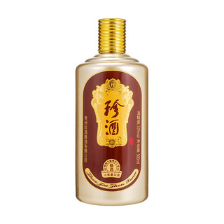 88VIP：珍酒 甄选 53%vol 酱香型白酒 500ml 单瓶装