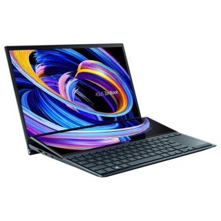 ASUS 华硕 灵耀X双屏 十一代酷睿版 14.0英寸 轻薄本 爵士蓝（酷睿i5-1135G7、核芯显卡、16GB、512GB SSD、1080P、60Hz）