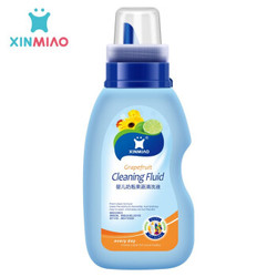 新妙（Xinmiao）奶瓶清洗剂果蔬洗洁精婴儿儿童餐具清洗剂400ml *3件