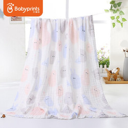 需用券:29.6元3条Babyprints抑菌婴儿6层纱布浴巾105*105 *3件+凑单品