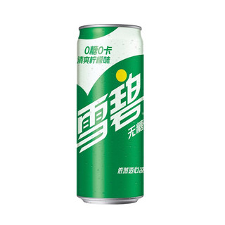 Sprite 雪碧 无糖零卡 柠檬味汽水 330ml*24罐