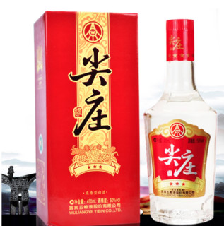 WULIANGYE 五粮液 尖庄 三星 50%vol 浓香型白酒 450ml*6瓶 整箱装