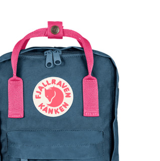 FJÄLLRÄVEN 北极狐 Kanken Mini系列 男女款休闲运动双肩包 23561 540-450 宝蓝/火烈鸟粉 7L