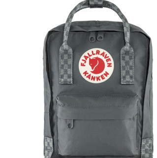 FJÄLLRÄVEN 北极狐 Kanken Mini系列 男女款休闲运动双肩包 23561 046-904 超级灰/棋盘 7L