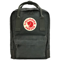 FJÄLLRÄVEN 北极狐 Kanken Mini系列 男女款休闲运动双肩包 23561 662 森林灰 7L