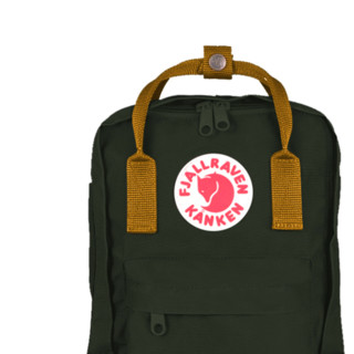 FJÄLLRÄVEN 北极狐 Kanken Mini系列 男女款休闲运动双肩包 23561 662-166 森林灰-橡果色 7L